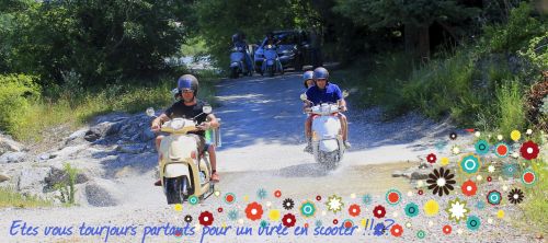 Scooter nomad - balade en scooter et mobylette