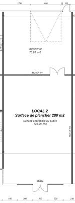 Local d'activités - 300 m²