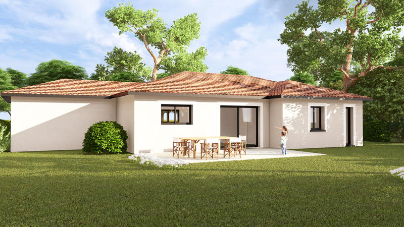 Villa - 90 m² - 4 pièces
