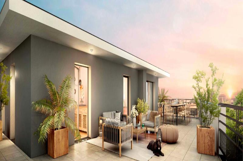 Appartement - 59 m² - 3 pièces