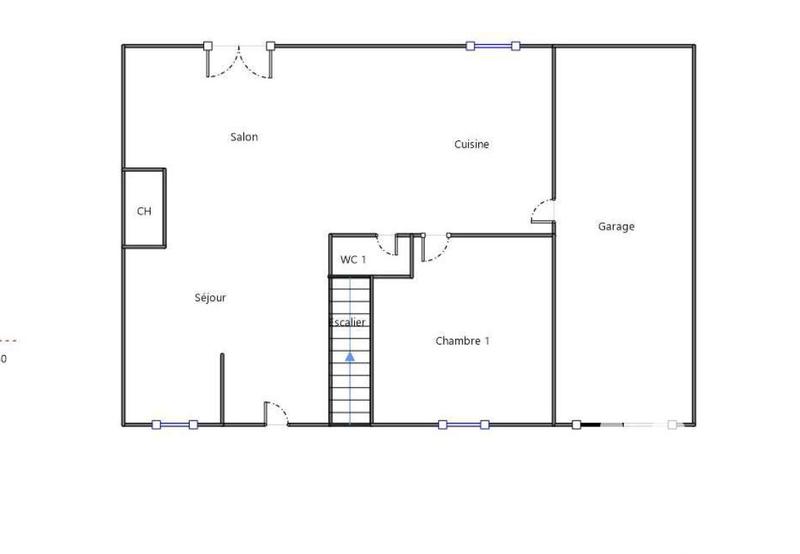 Maison - 107 m² - 5 pièces