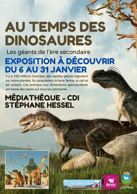 Exposition : au Temps des Dinosaures, les Géants de l'Ère Secondaire