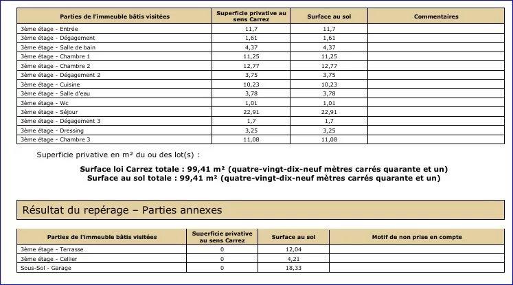 Appartement - 99 m² - 4 pièces