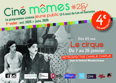 Ciné-Mômes : Rétrospective Charlie Chaplin - le Cirque