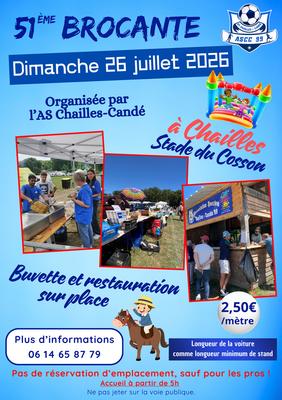 Brocante de l'as chailles-candé