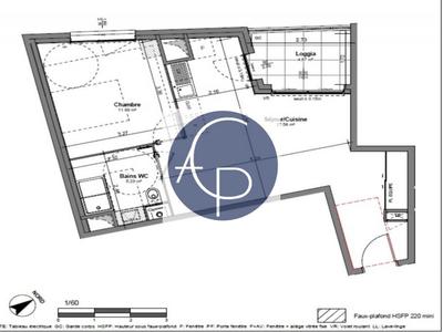 Appartement - 45 m² - 2 pièces