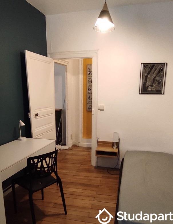 Chambre - 12 m² - 1 pièce