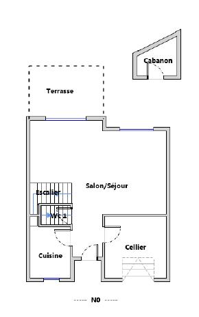 Maison - 123 m² - 5 pièces