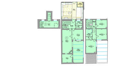 Maison - 102 m² - 6 pièces