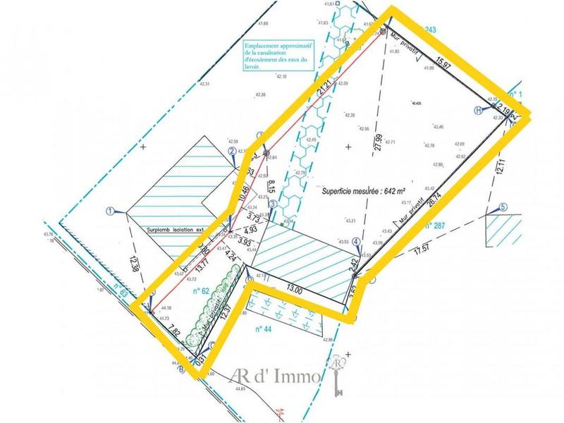 Terrain - 642 m²