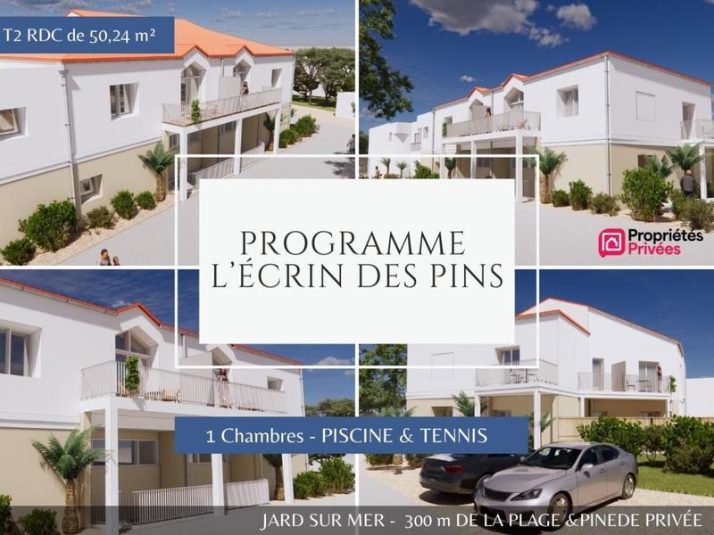 Appartement - 50 m² - 2 pièces