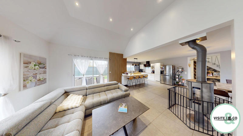 Maison contemporaine - 140 m² - 6 pièces