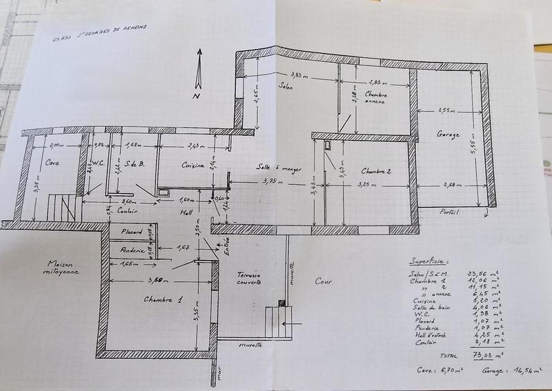 Maison - 69 m² - 4 pièces