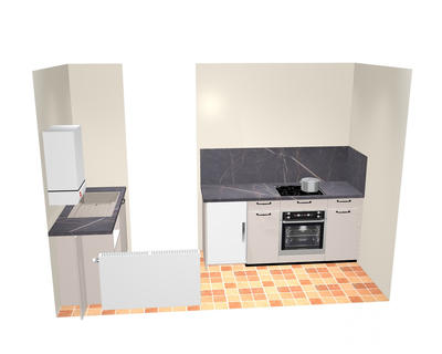 Appartement - 64 m² - 2 pièces