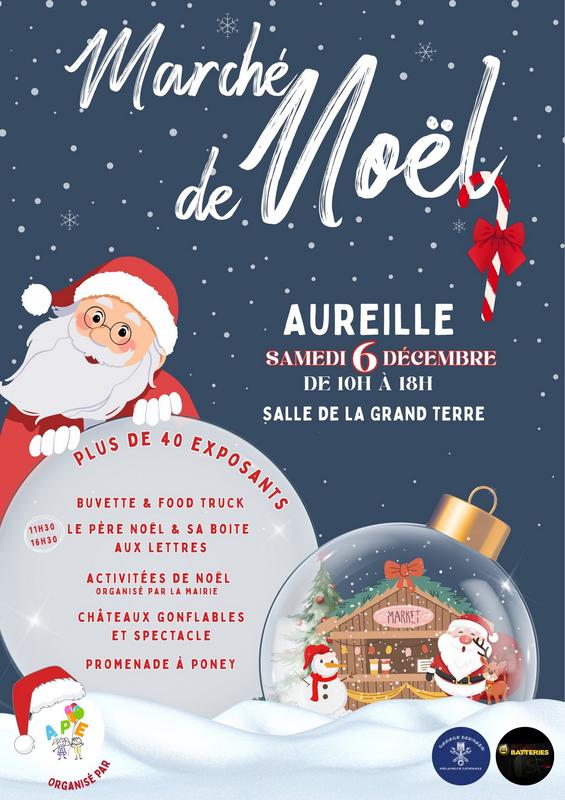 Marché de Noël à Aureille
