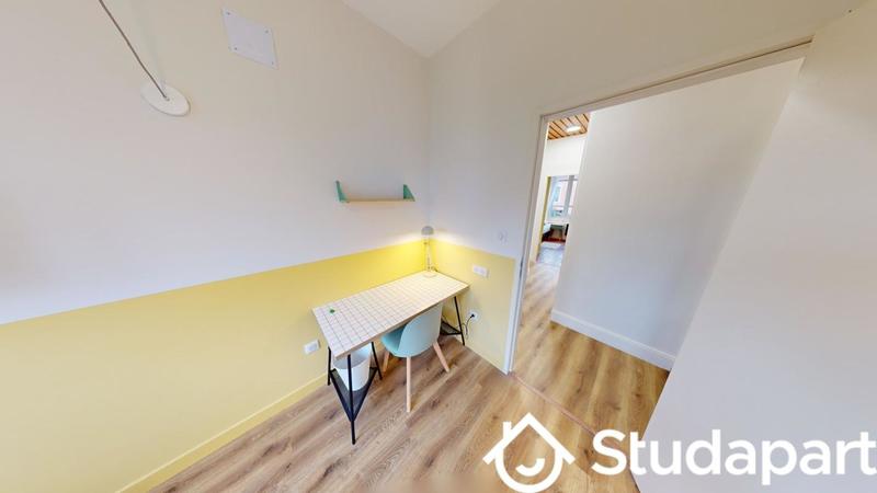 Chambre - 10 m² - 1 pièce