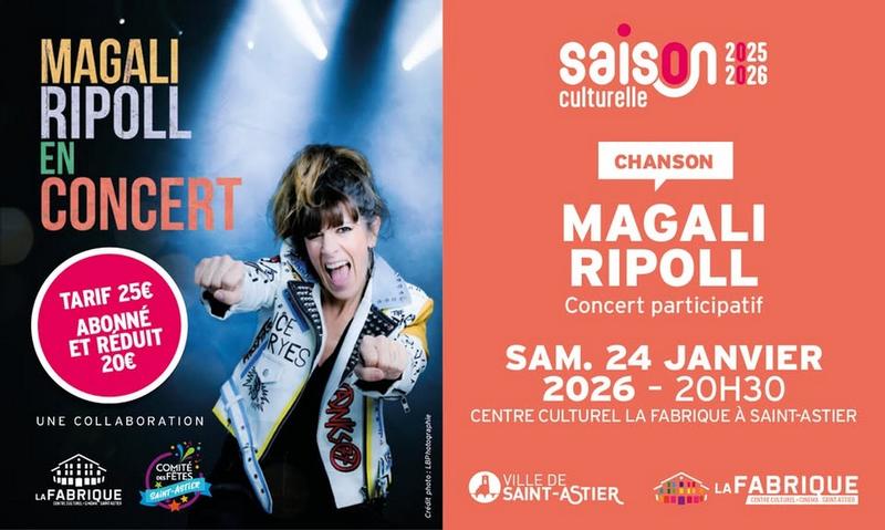 Concert : Magali Ripoll Complet