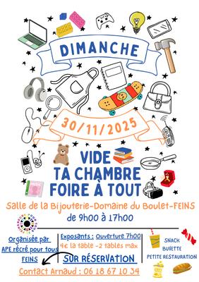 Vide ta chambre - braderie enfants et puériculture