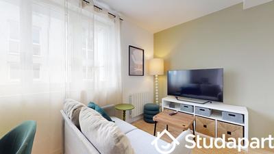 Chambre - 9 m² - 1 pièce