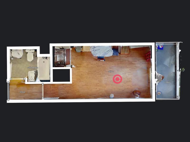 Appartement - 21 m² - 1 pièce