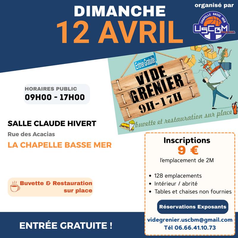 Vide-grenier en intérieur