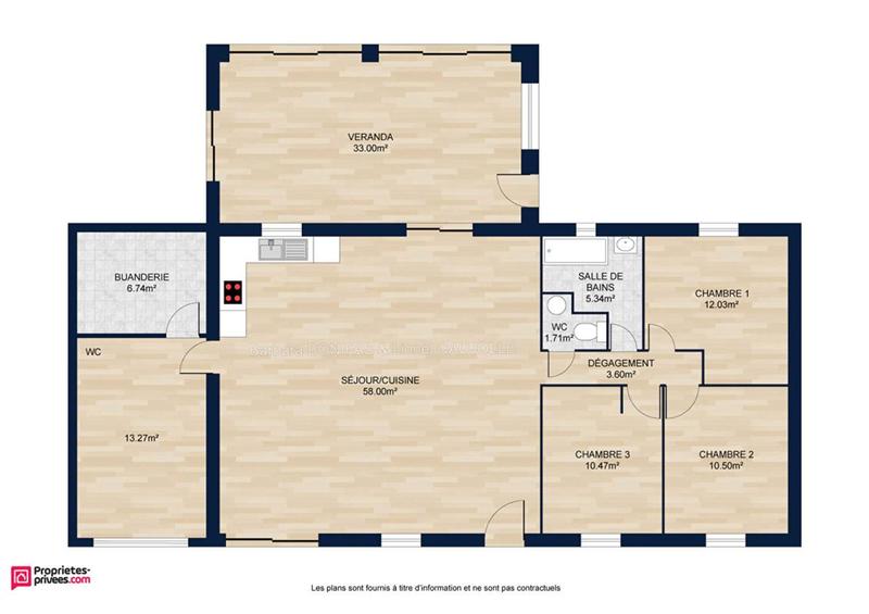 Maison - 136 m² - 5 pièces