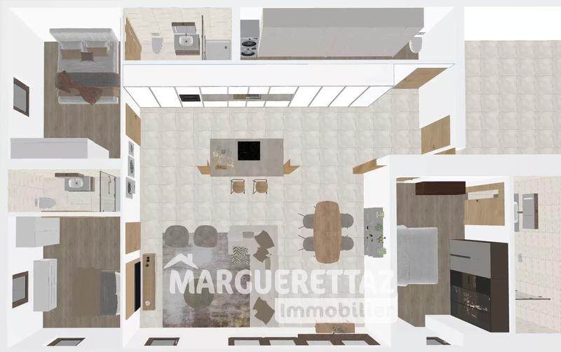 Appartement - 135 m² - 4 pièces