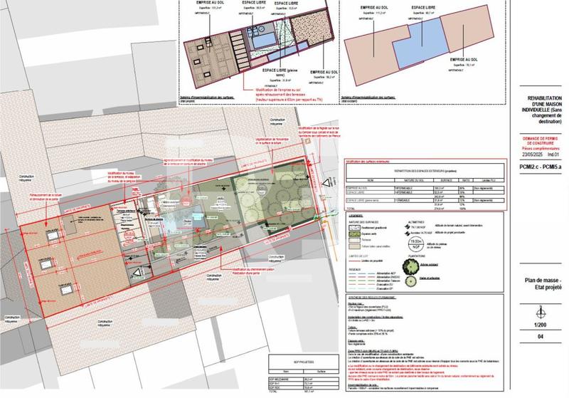 Maison de ville - 173 m² - 7 pièces