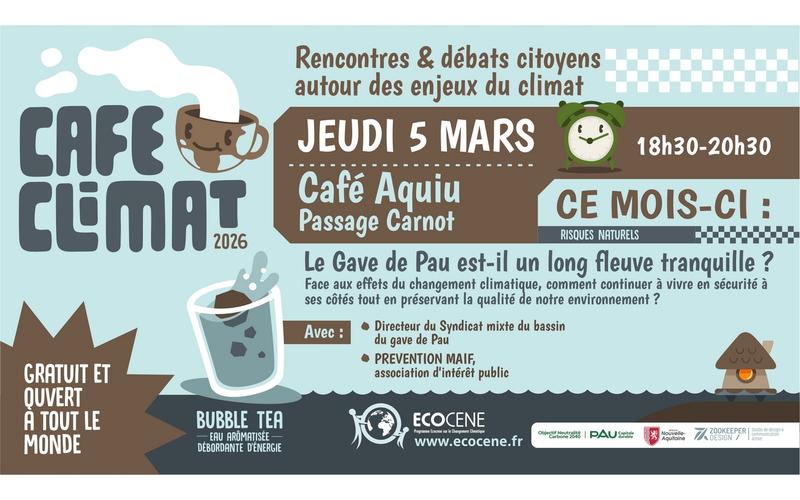 Ecocène: Café Climat - le Gave est-il un long fleuve tranquille?
