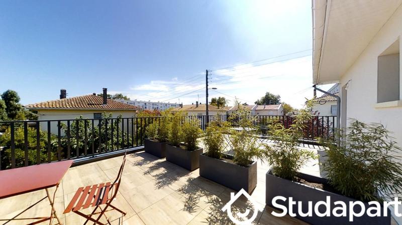 Chambre - 20 m² - 1 pièce