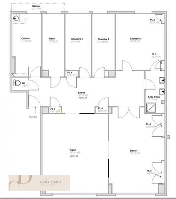 Appartement - 137 m² - 5 pièces