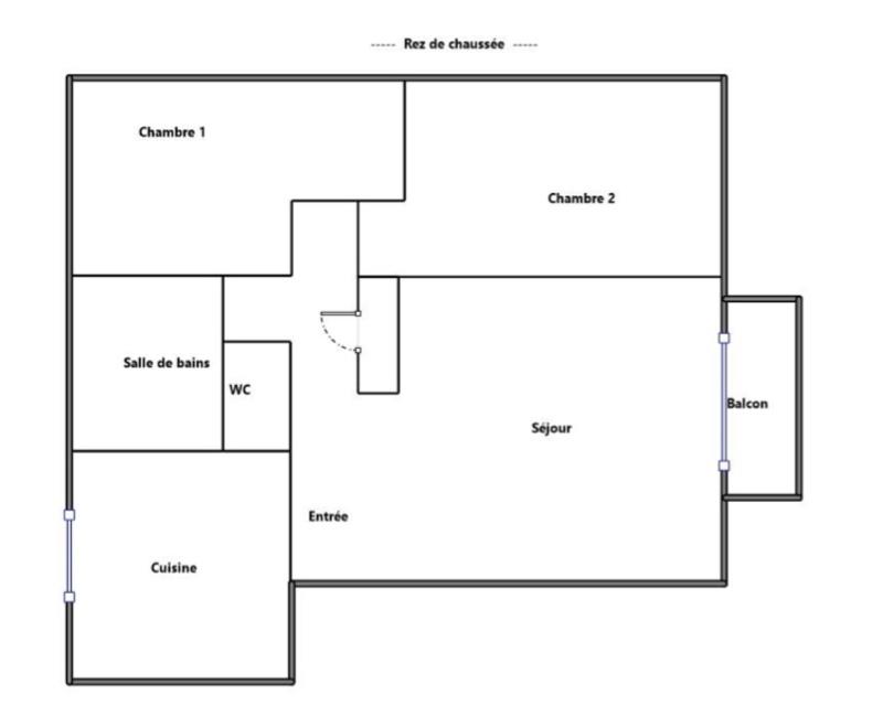 Appartement - 64 m² - 3 pièces