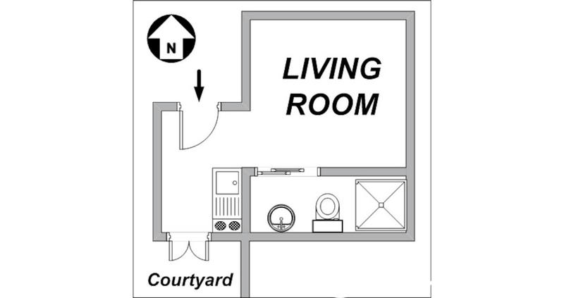 Appartement - 13 m² - 1 pièce