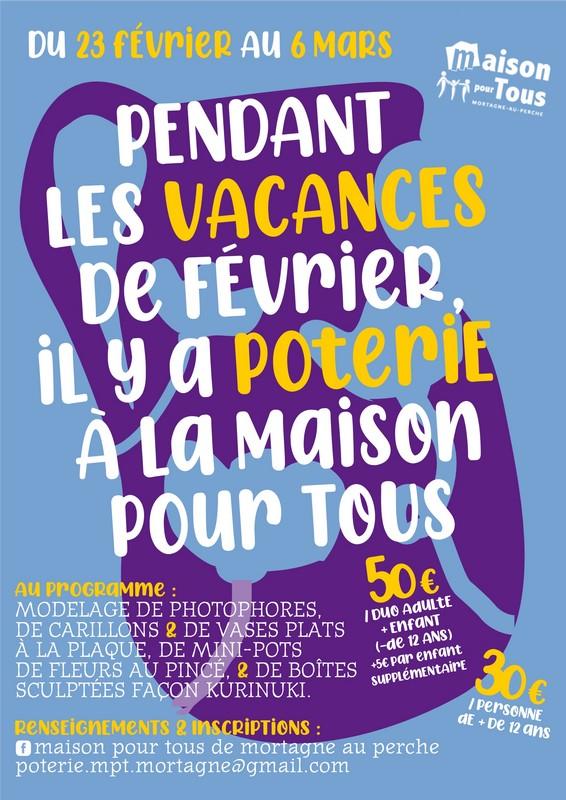 Stage de poterie - Photophores