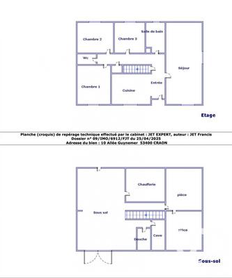 Maison - 80 m² - 4 pièces