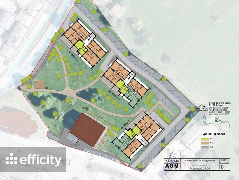 Appartement - 80 m² - 3 pièces