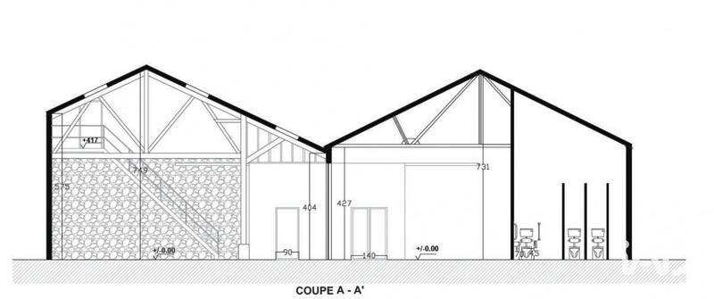 Local commercial - 1 600 m²