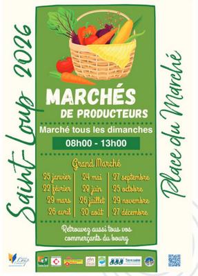 Marché hebdomadaire de Saint-Loup-Lamairé (dimanche matin)