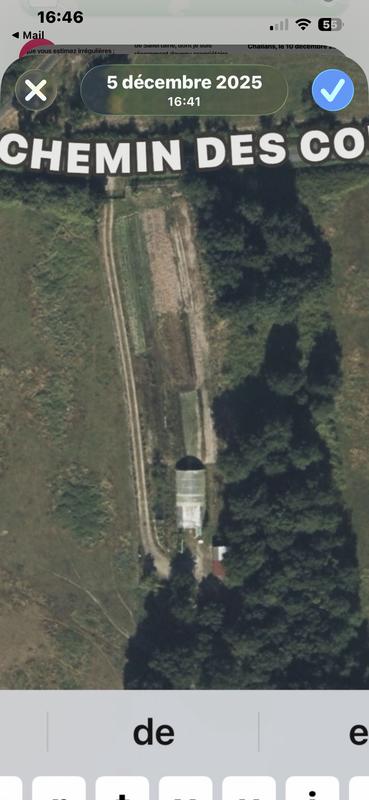 Terrain inconstructible - 2 900 m²