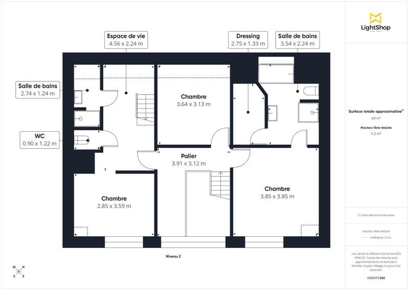 Maison - 213 m² - 8 pièces