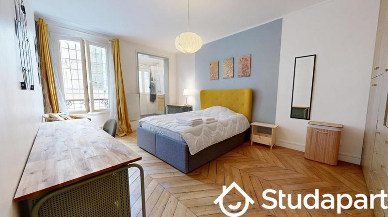 Chambre - 11 m² - 1 pièce