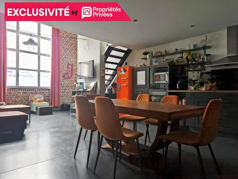 Loft - 108 m² - 5 pièces