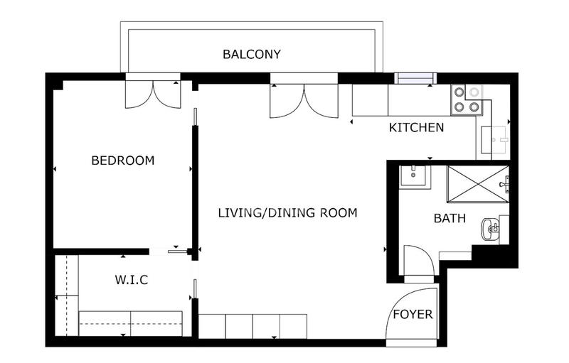 Appartement - 39 m² - 2 pièces