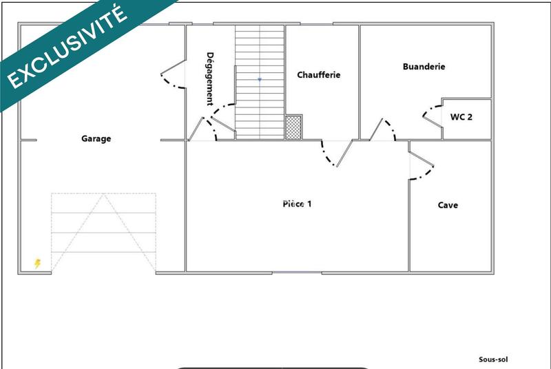 Maison - 90 m² - 5 pièces