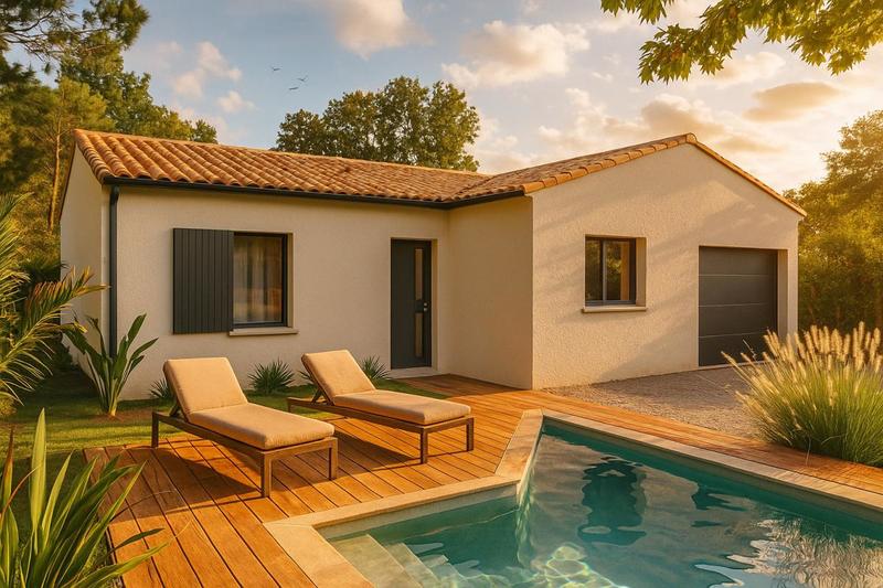 Maison - 90 m² - 4 pièces