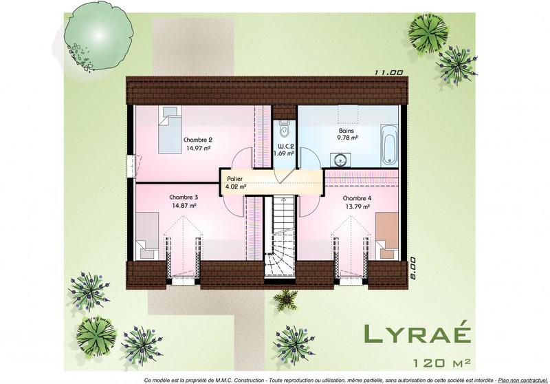 Maison - 120 m² - 6 pièces