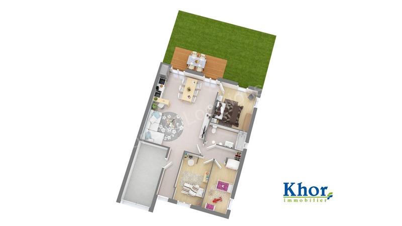 Maison - 80 m² - 4 pièces