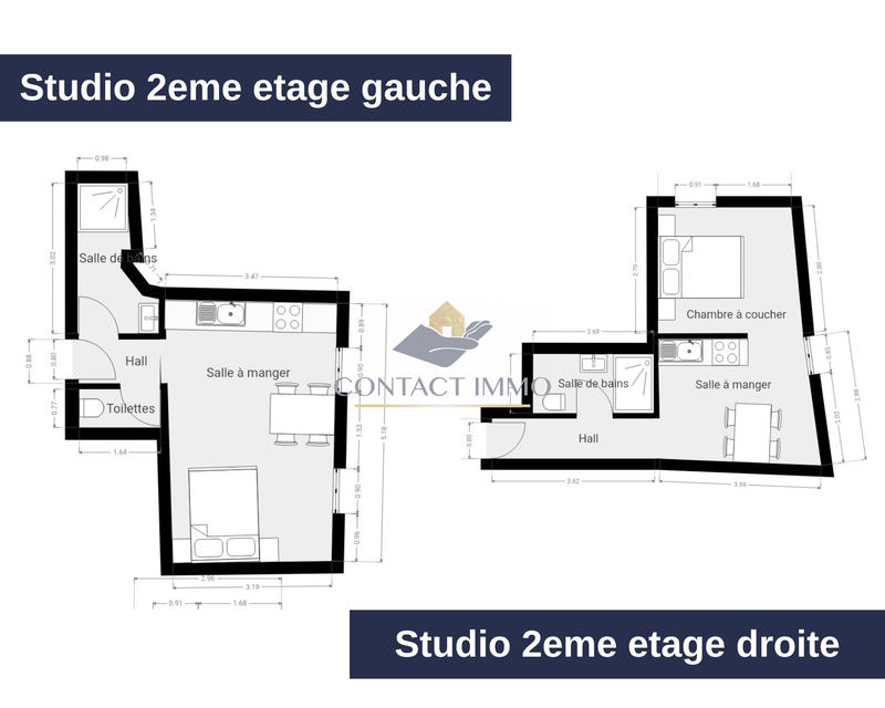 Immeuble - 164 m²