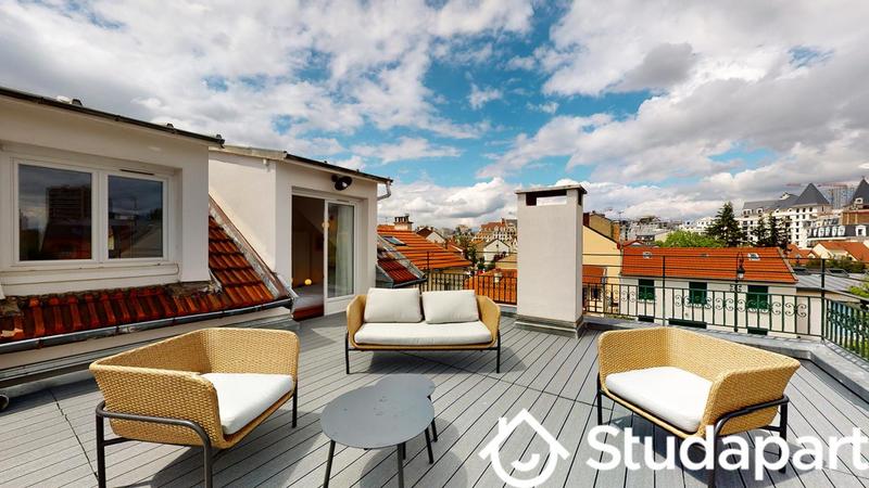 Chambre - 14 m² - 1 pièce