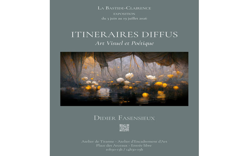 Itinéraires diffus : art visuel et poétique